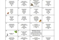 Free 26+ School Menu Templates In Psd | Ai | Ms Word intended for School Lunch Menu Template