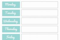 Free Meal Planning Printables | Free Meal Planning intended for Weekly Dinner Menu Template