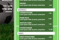 Get World Cup Ready And Give Your Customers Exactly What throughout Football Menu Templates
