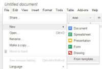 Google Docs Templates – Ghacks Tech News with Menu Template Google Docs
