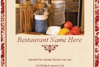 How To Make A Restaurant Menu (With 16+ Free Templates) inside Free Restaurant Menu Templates For Microsoft Word