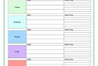 Image Result For Weekly Meal Planner Template Word | Weekly pertaining to Menu Planning Template Word