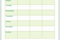 Meal Plan Template Word Lovely Perfect Meal Planning inside Menu Planning Template Word