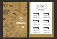 Pin On Menu Template within Mexican Menu Template Free Download
