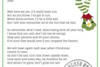10 Fun & Clever Elf On The Shelf Goodbye Letter Ideas regarding Goodbye Letter From Elf On The Shelf Template