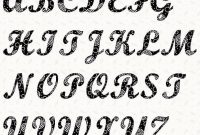 12 Font Alphabet Letter Templates Images – Free Printable within Fancy Alphabet Letter Templates