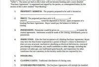 15+ Free Real Estate Letter Of Intent Templates – Free in Estate Distribution Letter Template