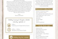 17+ Wedding Template – Doc, Excel, Pdf, Psd, Indesign | Free with regard to Wedding Welcome Letter Template