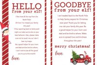 21+ Elf On The Shelf Letter Templates Free Download with Elf On The Shelf Goodbye Letter Template