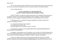 25+ Cease And Desist Letter Samples & Examples (Guidelines) regarding Cease And Desist Letter Template Defamation