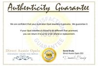 37 Certificate Of Authenticity Templates (Art, Car within Letter Of Authenticity Template