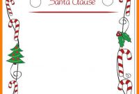 37+ Letter From Santa Template Download!! – Realia Project intended for Secret Santa Letter Template