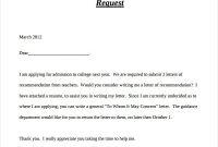 5+ Reference Request Letter Templates – Pdf | Free & Premium in Letter Of Recommendation Request Template