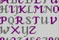 Abc Perler Bead Pattern | Cross Stitch Letters, Cross Stitch intended for Hama Bead Letter Templates