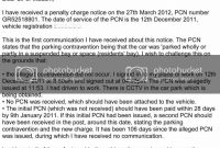 Appealing A Parking Ticket Excuses To Leave with Pcn Appeal Letter Template