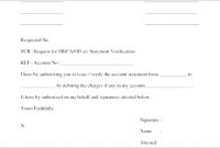 Bank Account Verification Letter Sample | Event Planning with regard to Bank Charges Refund Letter Template