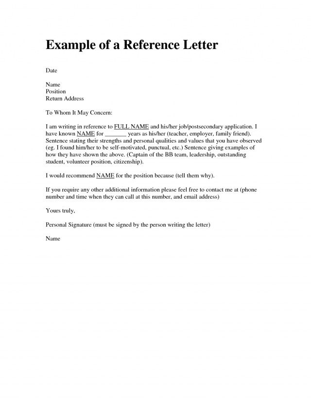 Character Reference Letter For A Friend | Writing A within Letter Of Recommendation For A Friend Template