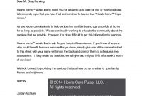 Client Referral Program Letter Sample Template | Home Care Pulse pertaining to Client Care Letter Template