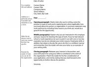 Cover Letter Instructions – Colona.rsd7 Intended For Estate within Estate Distribution Letter Template