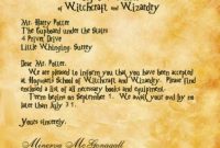 Dear Ms. Giorgia Rosamund. (With Images) | Harry throughout Harry Potter Letter Template
