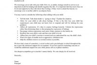 Death Of A Teacher Sample Letter To Parents In Word And Pdf within Letter To Parents Template From Teachers