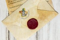 Diy Hogwarts Letter And Harry Potter Envelope And Hogwarts Seal within Harry Potter Letter Template