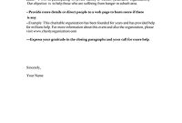 Donation Request Letter Template: Download, Create, Fill with Letter Template For Donations Request