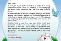 Easter Bunny Letter Template | Easter Bunny, Easter Bunny with regard to Letter To Easter Bunny Template