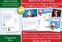 Easy Free Letters From Santa Claus To Children with regard to Free Letters From Santa Template