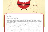 Easy Free Letters From Santa | Customize Your Text And regarding Secret Santa Letter Template