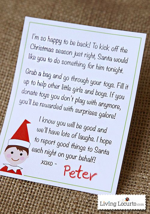 Elf Printable Arrival Letter (With Images) | Elf On The intended for Elf On The Shelf Arrival Letter Template