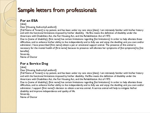 Emotional Support Animal Letter Template | Esa Prescription throughout Emotional Support Animal Letter Template