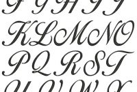 Fancy Handwriting Styles | Templates Corner | Lettering regarding Fancy Alphabet Letter Templates