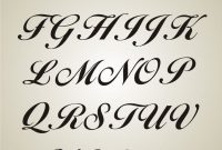 Fancy Letter Stencils | Stencil Lettering, Tattoo Schrift throughout Fancy Alphabet Letter Templates