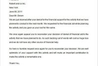 Financial Aid Petition Letter Samples Inspirational 8 with Financial Aid Appeal Letter Template