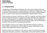 Formal Reference Letter Format (8+ Sample Letters And Examples) with regard to Letter Of Rec Template