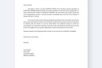 Free 11+ Sample Closing Business Letter Templates In Pdf inside Account Closure Letter Template