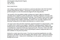 Free 8+ Internship Cover Letter Samples In Ms Word | Pdf in Letter Of Counseling Template