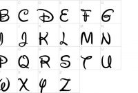 Free Downloadable Disney Style Font. I Love It !! | Disney intended for Disney Letter Template