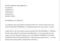 Free Things About Investor Rejection Letters You Need To with Proposal Rejection Letter Template
