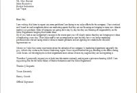 Grievance Letter Template For Word .doc | Word & Excel Templates for Grievance Template Letters