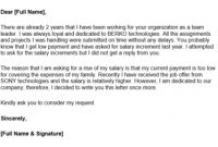 How To Ask For A Salary Raise Letter How To (With Images throughout Request For Raise Letter Template