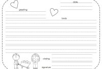 How To Write A Friendly Letter Free Printables | Friendly within Letter Writing Template For Kids