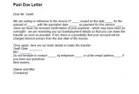 How To Write A Past Due Letter – Ionos with regard to Past Due Letter Template