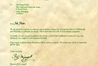 I'm A What? | Hogwarts Acceptance Letter Template, Hogwarts in Harry Potter Letter Template
