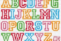 Image Result For Hama Bead Letters | Cross Stitch Letter with regard to Hama Bead Letter Templates