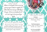 Jumping In (With Images) | Letter To Teacher, Meet The for Meet The Teacher Letter Template