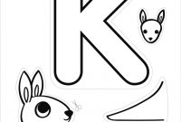 K Is Kangaroo' Craft! A Whole Craft Series To Go With Our inside Letter I Template For Preschool