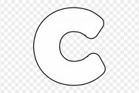 Large Letter C Template Best Photos Of Letter C Template for Large Letter Templates