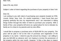 Letter Of Intent Real Estate Template – Format, Sample with regard to Letter Of Intent For Real Estate Purchase Template